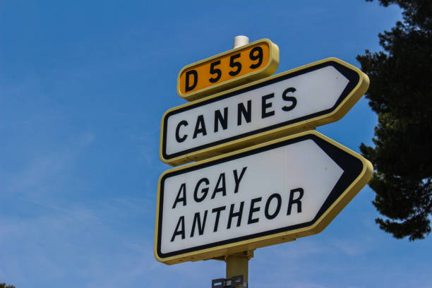 istock Transit signaling in France indicate Cannes 1210941733