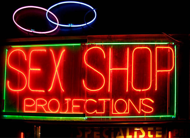 istock Sex Shop Projections Neon Sign 121094329