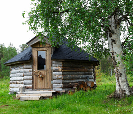 sauna house in Lapland