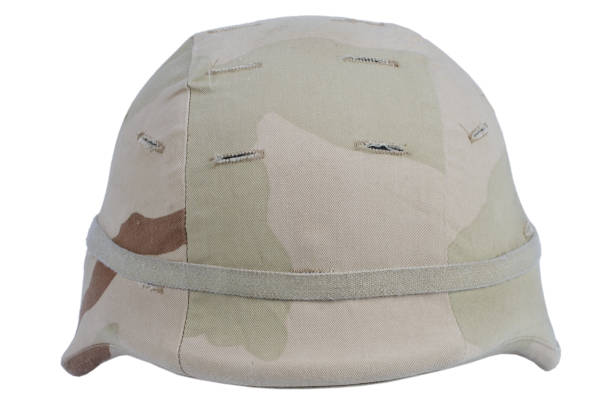 istock army kevlar helmet with camoflage cover 1210950019