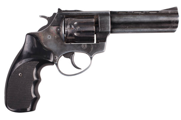 istock Revolver isolated on white 1210955383