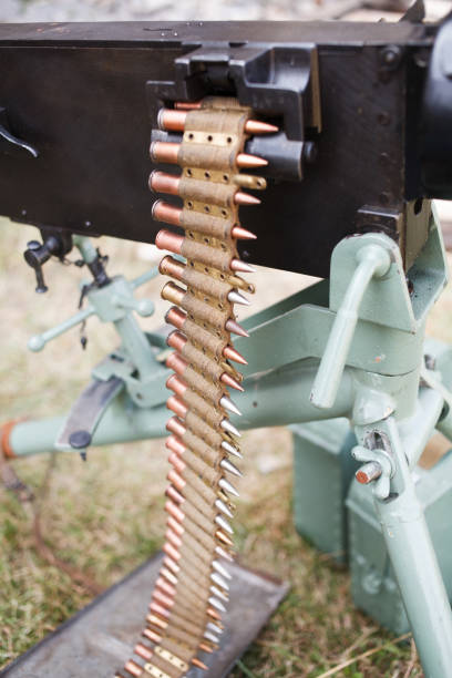 istock WWI german machine gun MG 08 1210955554