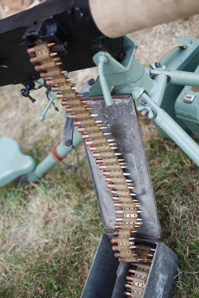 istock WWI german machine gun MG 08 1210955601