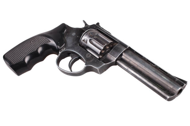 istock Revolver isolated on white 1210955756