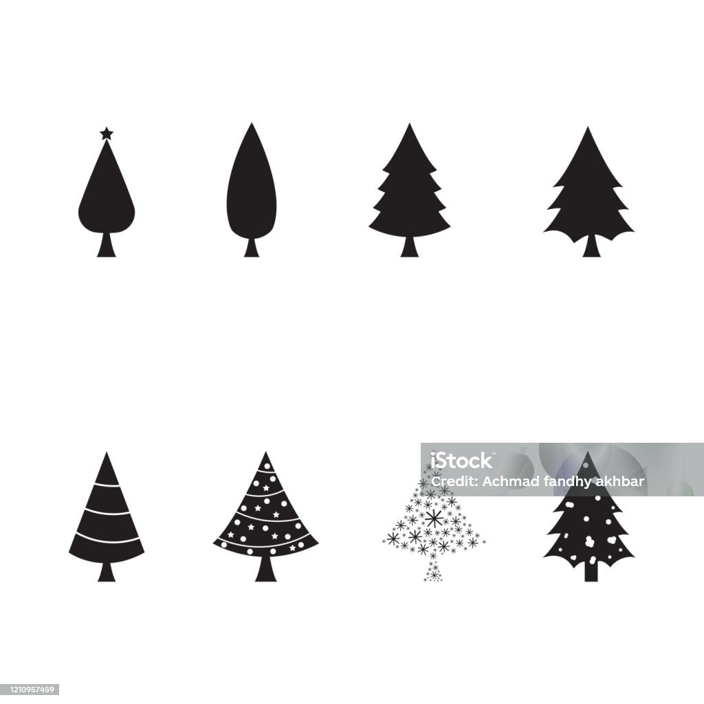 Spruice Tree Vector Spruce Tree Vector Image Stock Illustration - Download Image Now ...