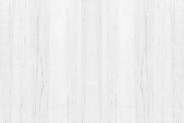 istock Close-up of white wood pattern and texture for background. Rustic wooden vertical 1210957488