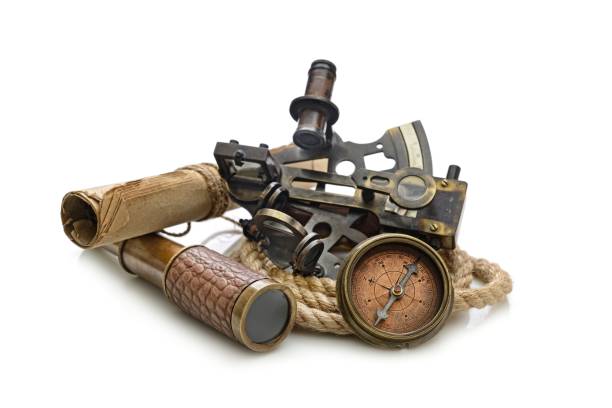 istock Nautical equipment isolated on white 1210962126