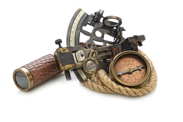 istock Nautical equipment isolated on white 1210962127