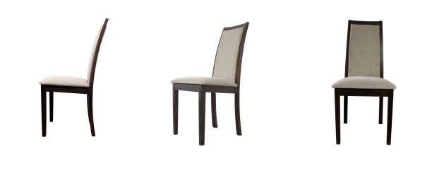 istock Set of Modern chair isolated on white 1210964521
