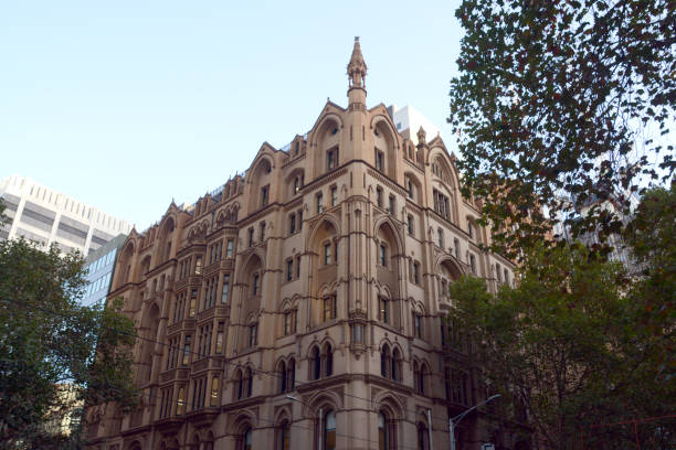 The gothic Anz Bank Museum in Melbourne, Victoria