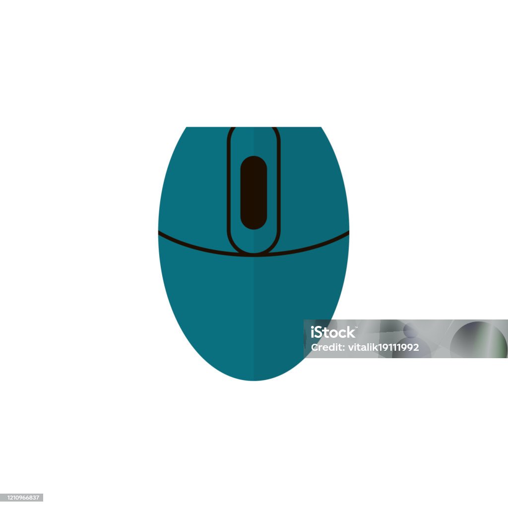 Computer Mouse Vector Isolated Illustration Wireless Device Technology ...