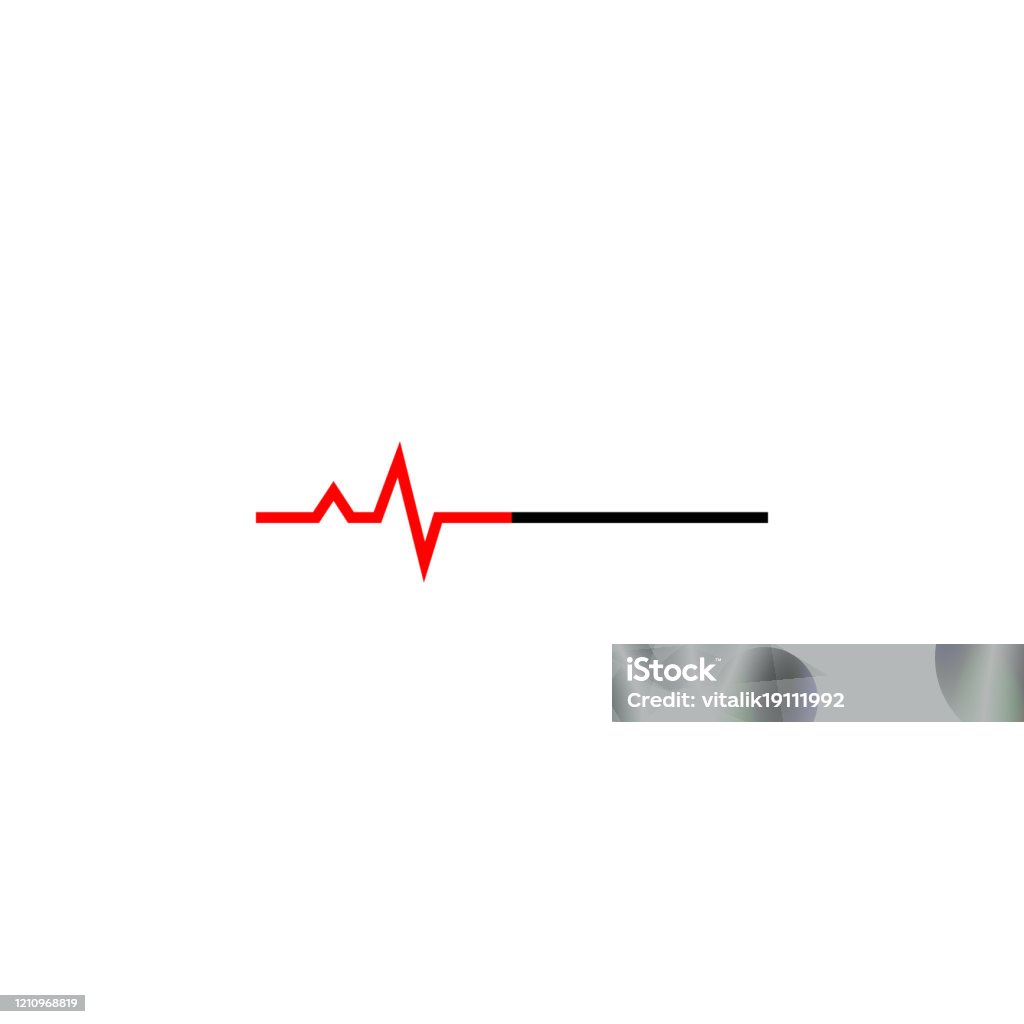 Biểu Tượng Nhịp Tim Đường Nhịp Tim Theo Phong Cách Tuyến Tính Biểu ...