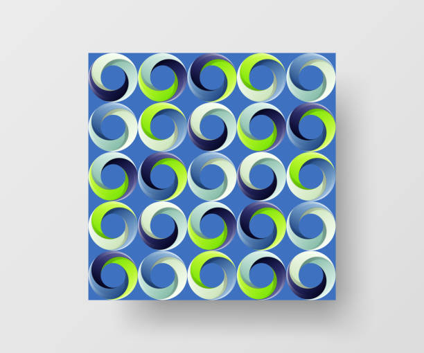 istock Amazing business advertisement vector mural art square banner mock up. Modern corporate abstract geometric illustration design layout background. Company identity quadrangle texture brochure template. 1210969268