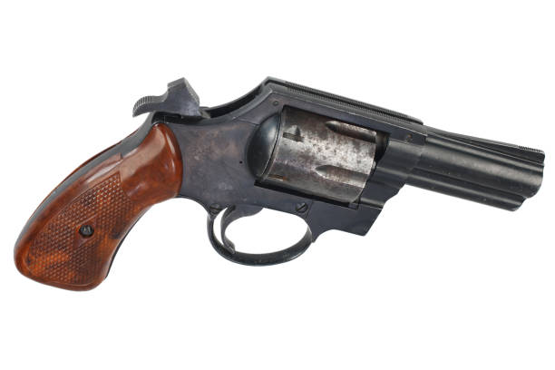 istock Revolver isolated on white 1210974378