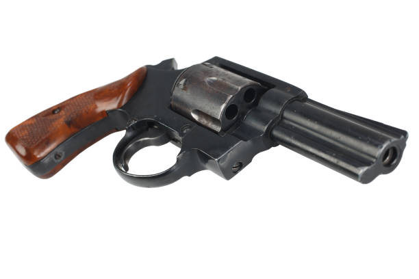 istock Revolver isolated on white 1210974392