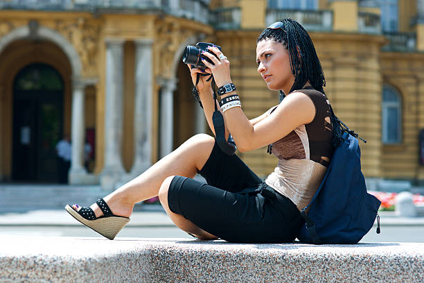 istock woman tourist 121097557