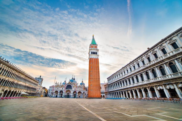 istock morning on the Saint Mark square in Venice Italy 1210976567