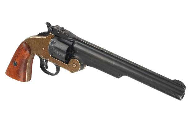 istock .44 smith and wesson single action revolver gun 1210979815