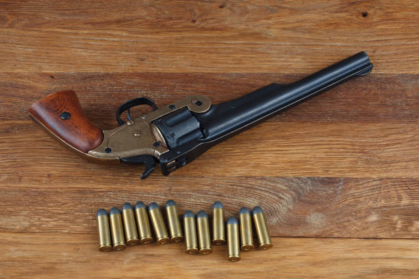 istock .44 smith and wesson single action revolver gun 1210980106