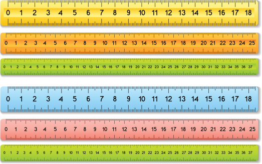 Rulers Stock Illustration - Download Image Now - Mathematical Symbol ...