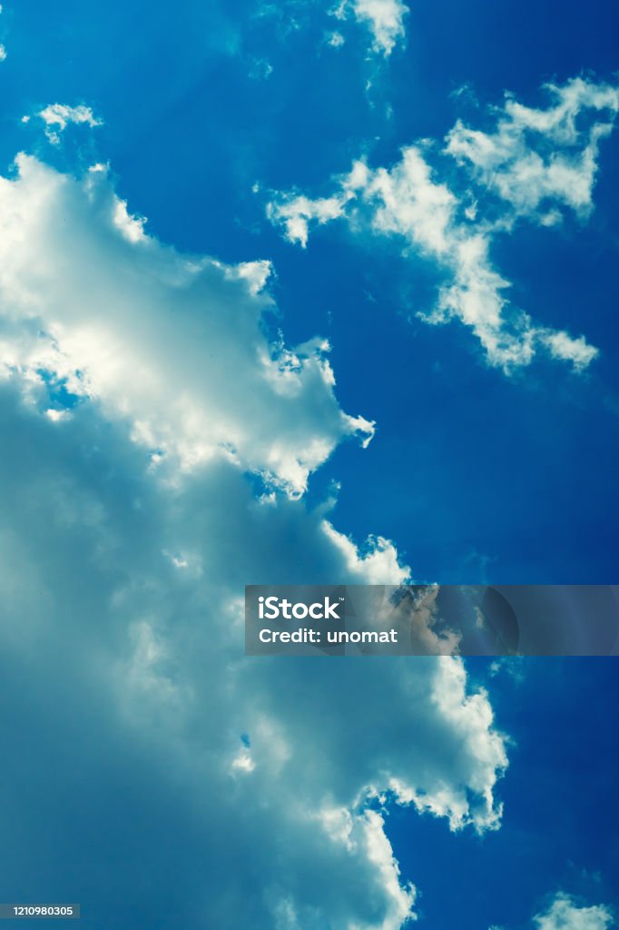 Sky with beautiful clouds weather nature cloud blue Sky with beautiful clouds weather nature cloud blue. toned Atmosphere Stock Photo