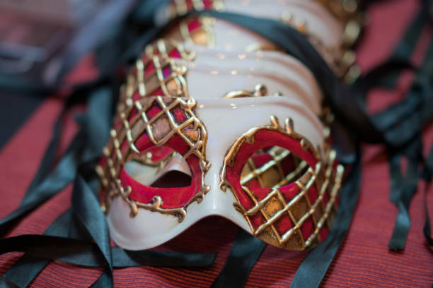 istock Group of carnival mask 1210981976
