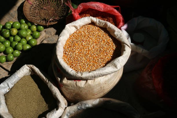 istock dried grains at farmer's market 1210983697