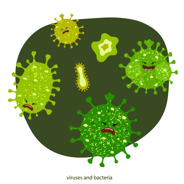 Ilustración de Imagen De Dibujos Animados De Virus Y Bacterias y más Vectores Libres de Derechos de Asistencia sanitaria y medicina - Asistencia sanitaria y medicina, Bacteria, Biología - iStock Ilustración de Imagen De Dibujos Animados De Virus Y Bacterias y más Vectores Libres de Derechos de Asistencia sanitaria y medicina - Asistencia sanitaria y medicina, Bacteria, Biología - iStock