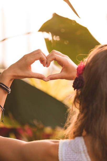 istock Heart shape universal sign for love and romance. 1210990740