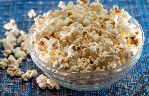 istock Popcorn popped and served for human consumption 1210993575