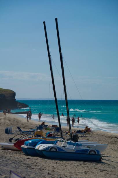 istock Sailboats on the beach 1210996951