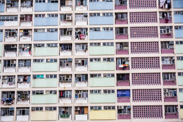 istock Public Estate in Hong Kong 1210998148