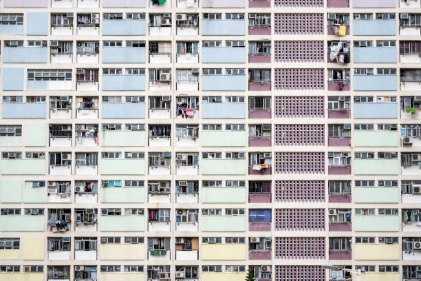 istock Public Estate in Hong Kong 1210998177