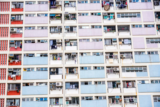 istock Public Estate in Hong Kong 1210998219