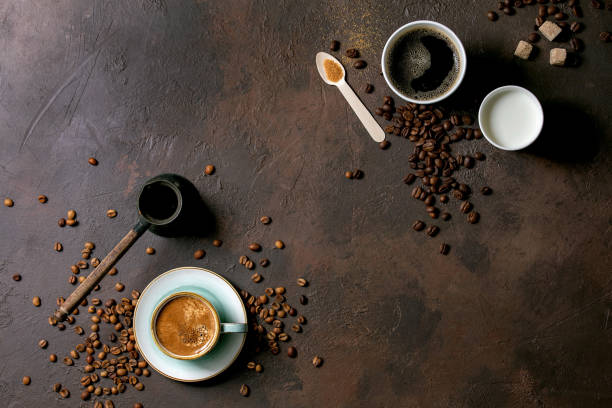 istock Turkish and americano coffee 1210998542