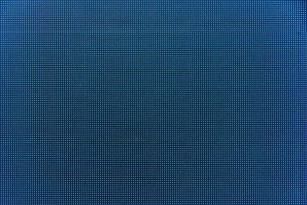 Closeup led screen display, abstract background with copy space, full frame horizontal composition