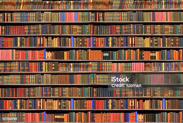 Library Stock Photo - Download Image Now - Library, Book, Bookshelf