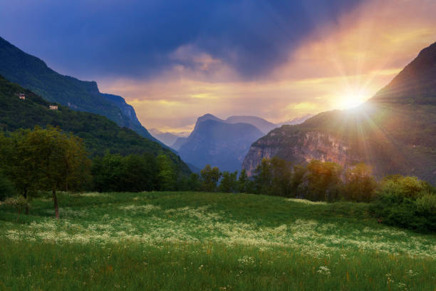 Sunset in Valsugana