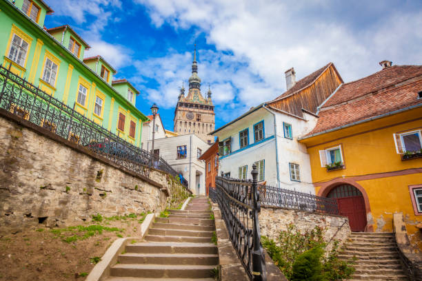 Old architecture of Sighisoara