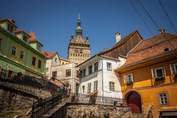 istock Old architecture of Sighisoara 1211017180