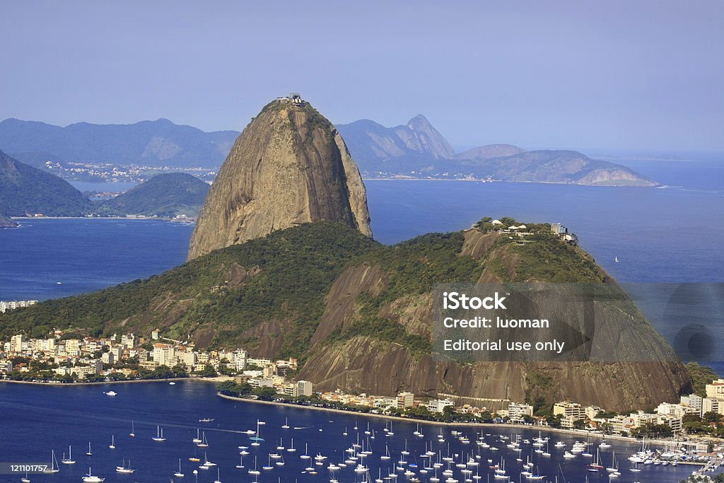 Sugarloaf in Rio de Janeiro - Lizenzfrei Berg Stock-Foto