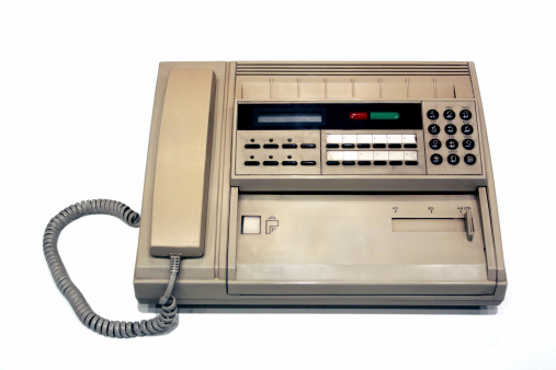 One of the first fax machines, produced on the 70´s or early 80´s