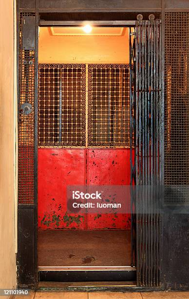 Old Elevator Stock Photo - Download Image Now - Elevator, Old, Open