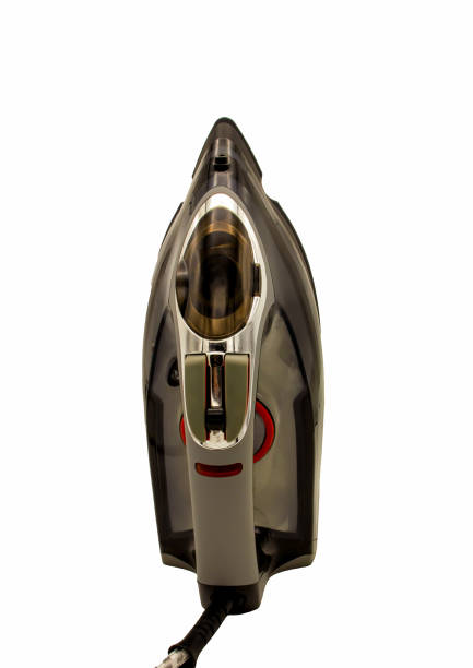 istock Top down view of an electric steam iron 1211021655