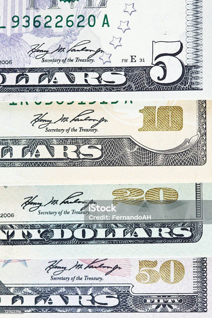 Доллар фоне - Стоковые фото Пять долларов роялти-фри