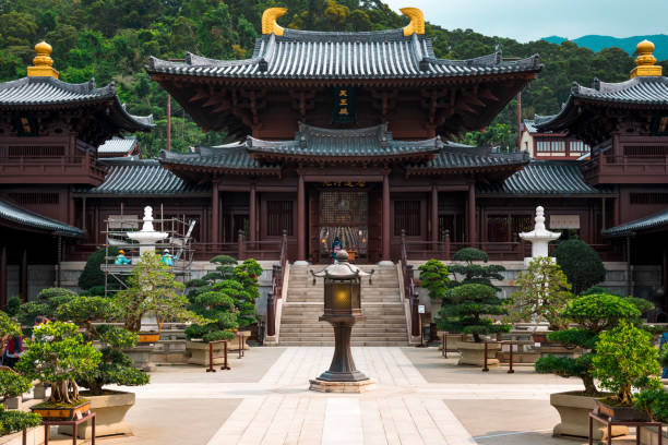 istock The Maitreya Hall at Chi Lin Nunnery 1211038310