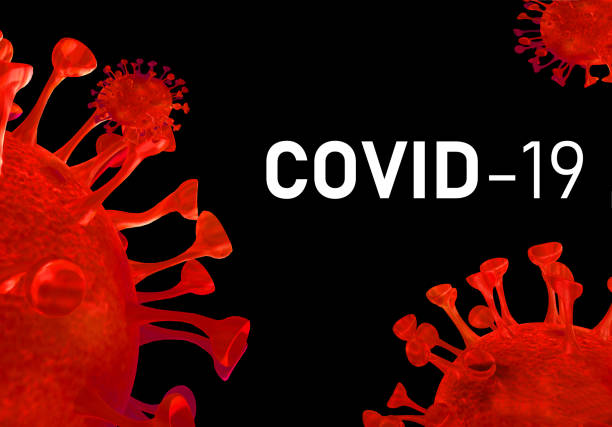 istock Abstract virus strain model of CORONAVIRUS COVID. 1211038940