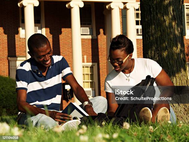 College Students Studying Stock Photo - Download Image Now - University, Oxford - Ohio, Student