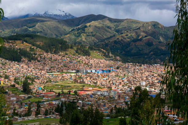 Huaraz city in Peru