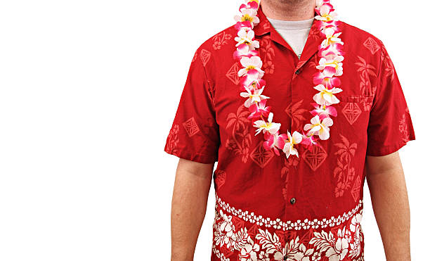 istock Hawaiian Shirt Lei 121104342